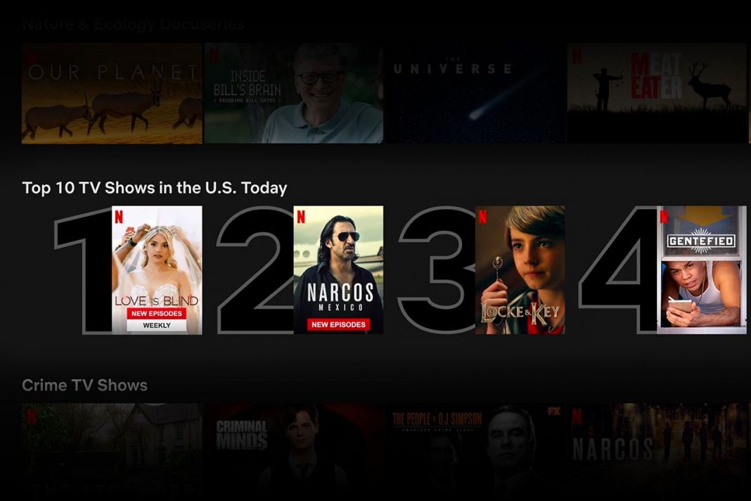 top 10 series in netflix