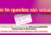 Estas son las fechas límites para tramitar mi INE y poder votar en las elecciones 2024.